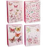 Пакет подарочный «Бабочки» 31*42*12 см