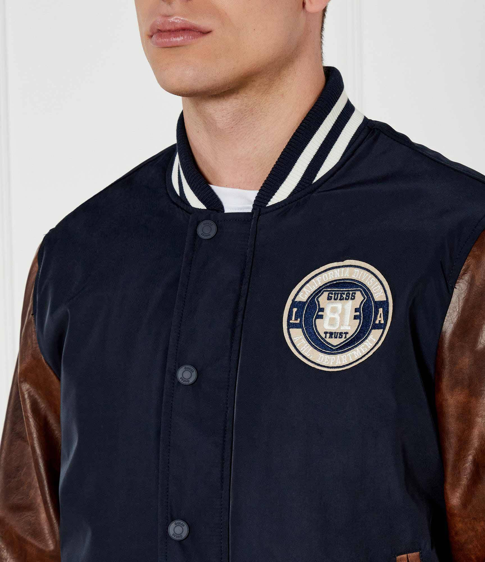 Куртка бомбер VARSITY GUESS - разноцветная(M5RL19 WGU82)