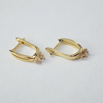 Ювелирные швензы, английский замок, позолота, люкс фурнитура