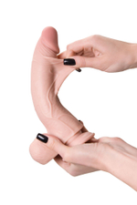 Телесный реалистичный фаллоимитатор My Dear - 22,5 см. (Цвет: телесный)