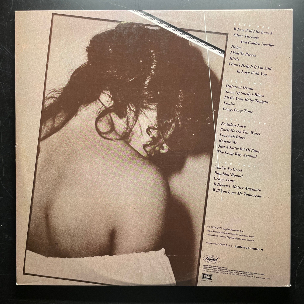 Linda Ronstadt ‎– A Retrospective 2LP (США 1977г.)