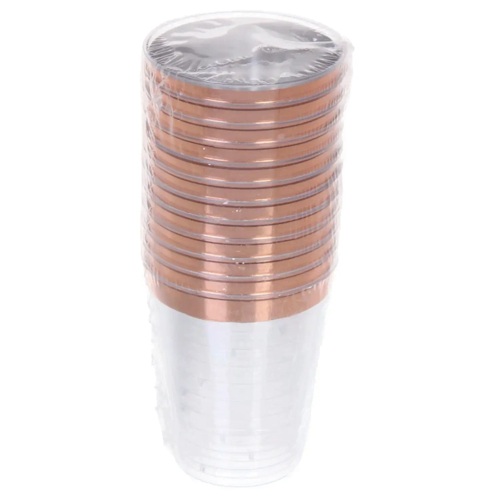 Стопка 50мл «DOLCE VITA» в наборе 12шт розовое золото