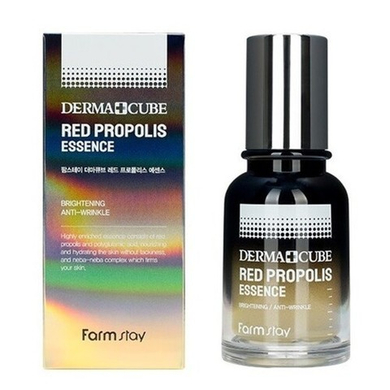 FarmStay Эссенция питательная с прополисом и гибискусом - Derma cube red propolis essence, 70мл