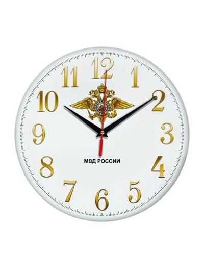 Настенные часы "МВД 20" Декор для дома, подарок