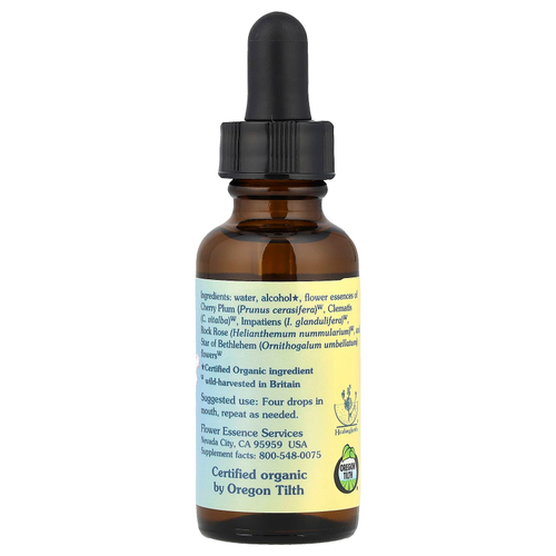 Flower Essence Services, Five-Flower Formula™, смесь цветочных эссенций, 30 мл (1 жидк. унция)