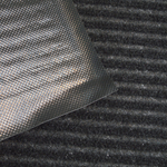 Коврик 50*80см влаговпитывающий ребристый, темно-серый