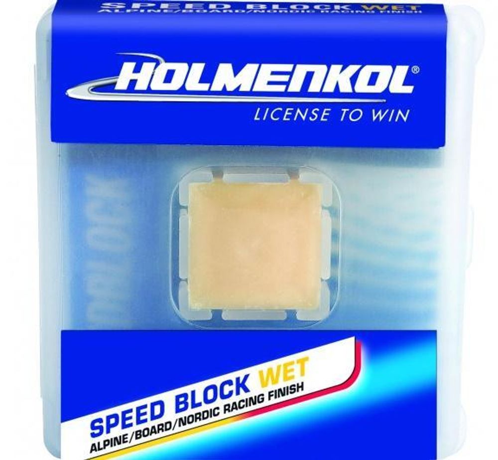 Прессовка HOLMENKOL SpeedBlock WET , (0-2 C), 15 g	арт. 24351