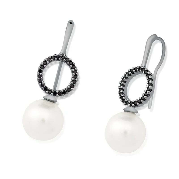 Серьги Possebon White Pearl A7977.1 BW