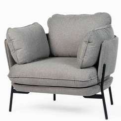 Кресло Sussex серое