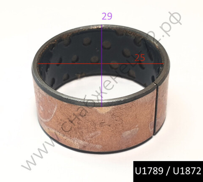 Втулка скольжения перфорированная SF-2 25х15