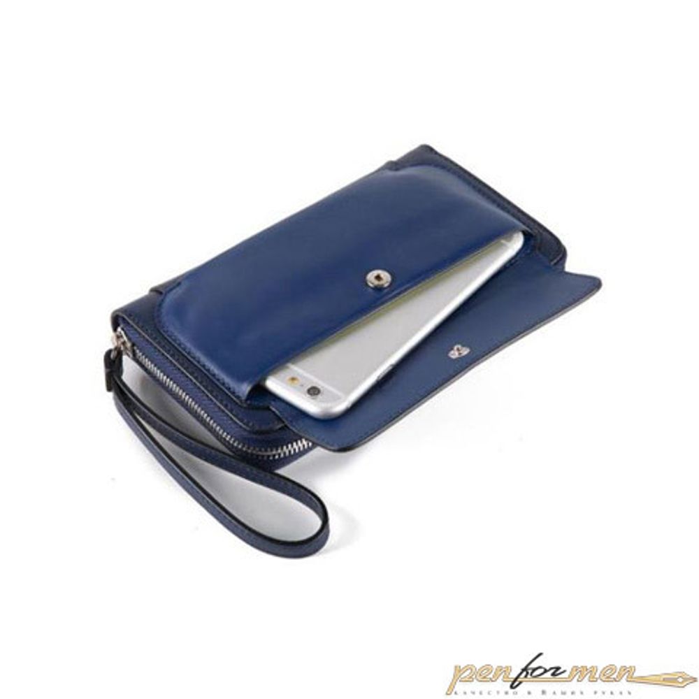 Кошелек Piquadro Muse синий (AC4332MUSR/BLU)