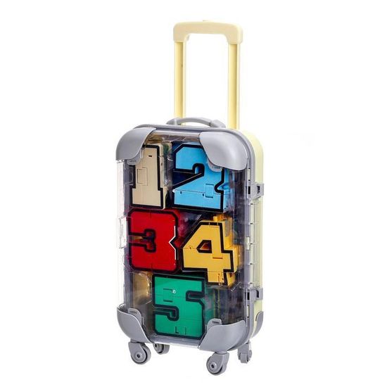 Чемодан с цифрами трансформерами 10в1