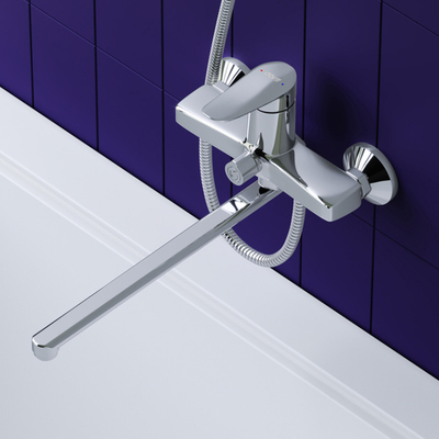 D5095000 Ultra смеситель для ванны и душа с универсальным изливом и душевым набором