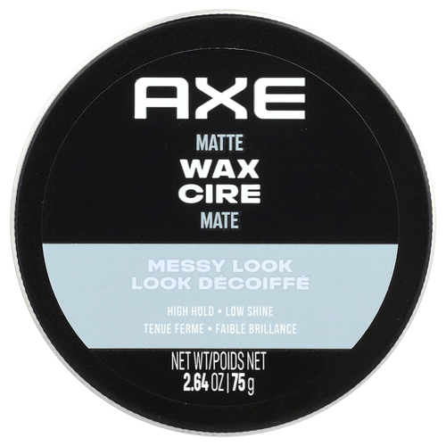 AXE, матовый воск, сильная фиксация, легкий блеск, 75 г (2,64 унции)