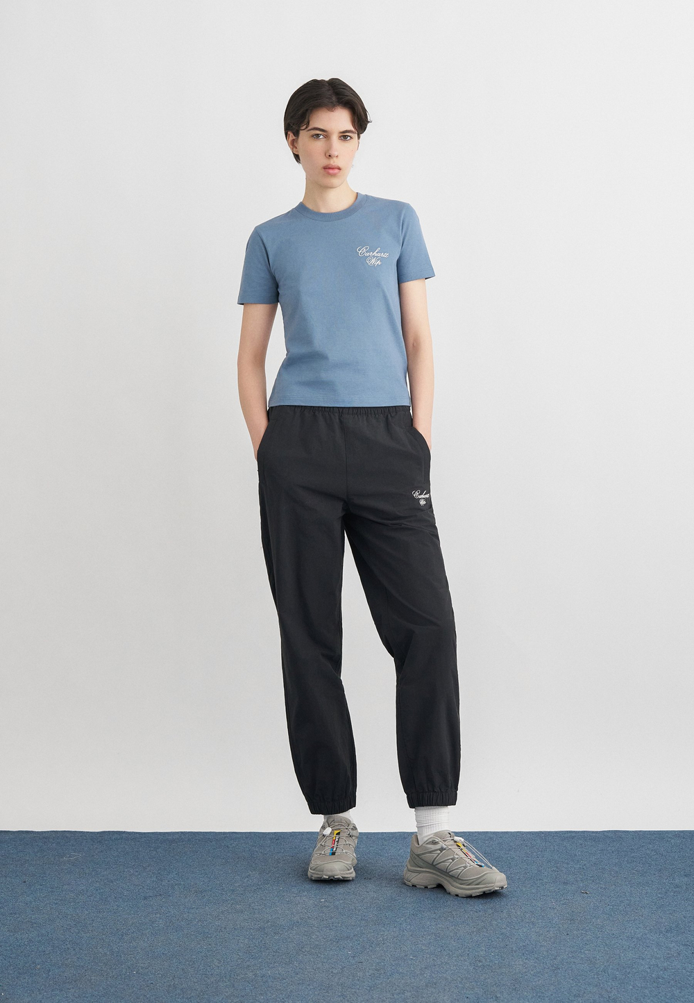Carhartt WIP TRAVON - Тренировочные брюки - Чёрный