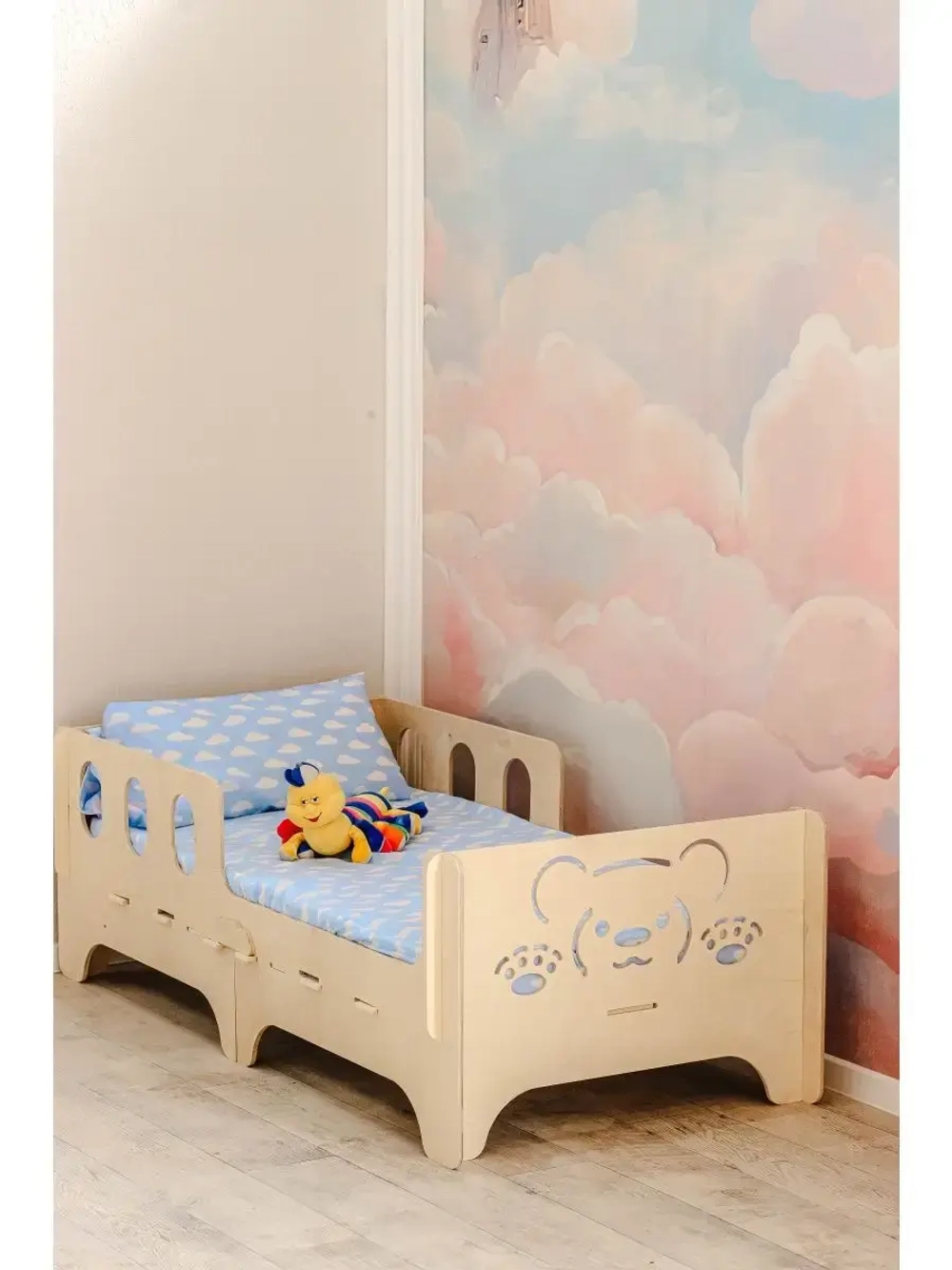 Кровать односпальная софа 140x70