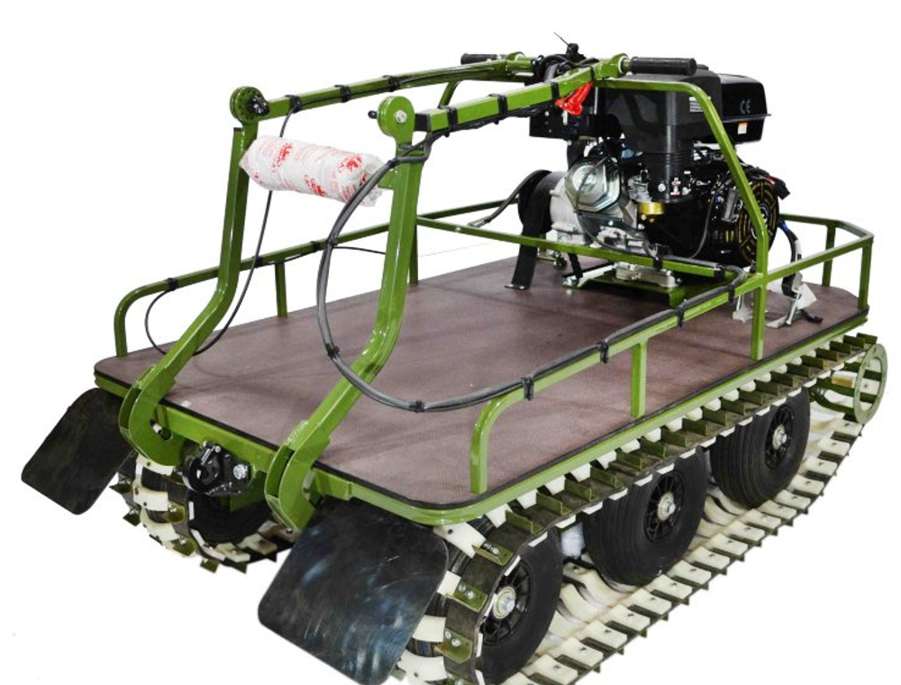 Мотобуксировщик вездеход KOiRA T9 R (понижающий редуктор)