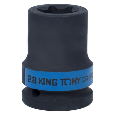 KING TONY (657528M) Головка торцевая ударная TORX Е-стандарт 3/4", E28