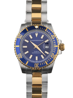 Часы кварцевые Neptune, blue gold