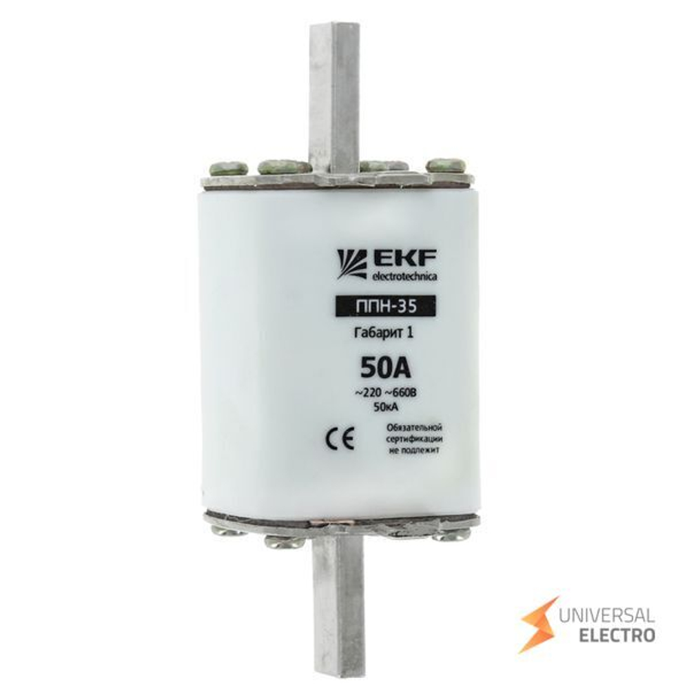 Плавкая вставка ППН-35 250/ 32А габарит 1 EKF