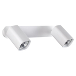 370554 OVER NT19 432 белый Накладной светильник IP20 GU10 2*50W 230V GUSTO