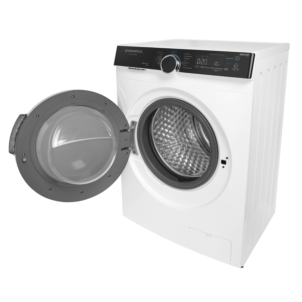 Стиральная машина с инвертором и паром  MAUNFELD MFWM1510WH06 10кг.