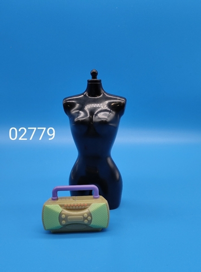 Аксессуар для куклы Барби винтаж - магнитофон 02779