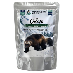 ТерриториЯ Сибирь для собак, Оленина с говядиной и имбирем, пауч 400г