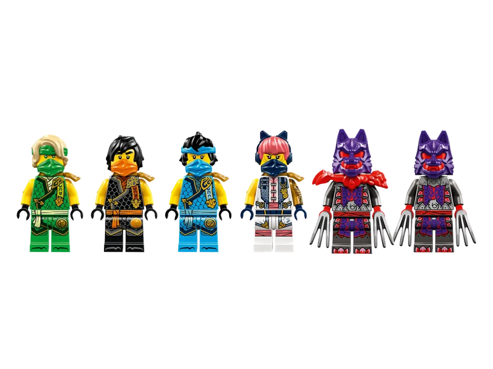 Конструктор LEGO Ninjago 71820 Комбо-авто команды Ниндзя