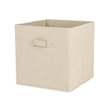 Короб-кубик для хранения "Uno", Д300 Ш300 В300, бежевый