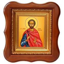 Марк Фиваидский святой мученик. Икона на холсте.
