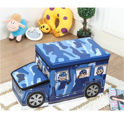 Коробка для хранения игрушек и вещей Blonder Home Jeep Blue BJP/88