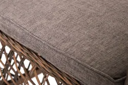 "Асти" лаунж-зона из искусственного ротанга на 4 персоны, цвет коричневый