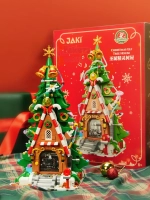 Конструктор 3Д Музыкальная шкатулка новогодняя
