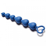 Анальная цепочка Heart Ray (кобальт)