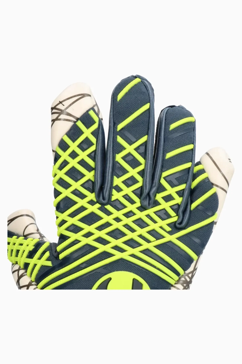 Вратарские перчатки Uhlsport Prediction Ultragrip Junior - темно-синий