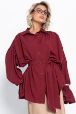 Блуза Присцилла (бордовая) Б14949-5М LT Collection