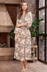 Женский длинный халат Mia-Amore AELITA АЭЛИТА 1719