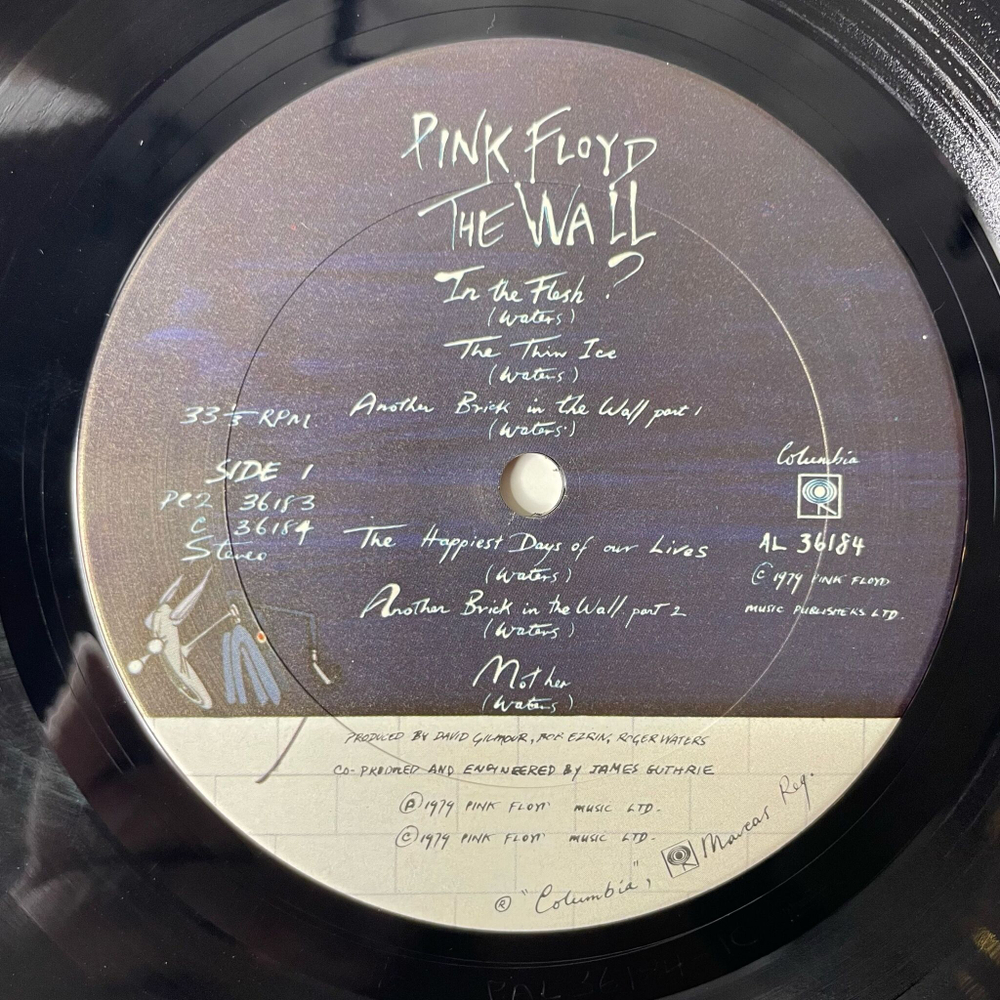 Винтажная виниловая пластинка LP Pink Floyd The Wall (USA 1979) Hey You
