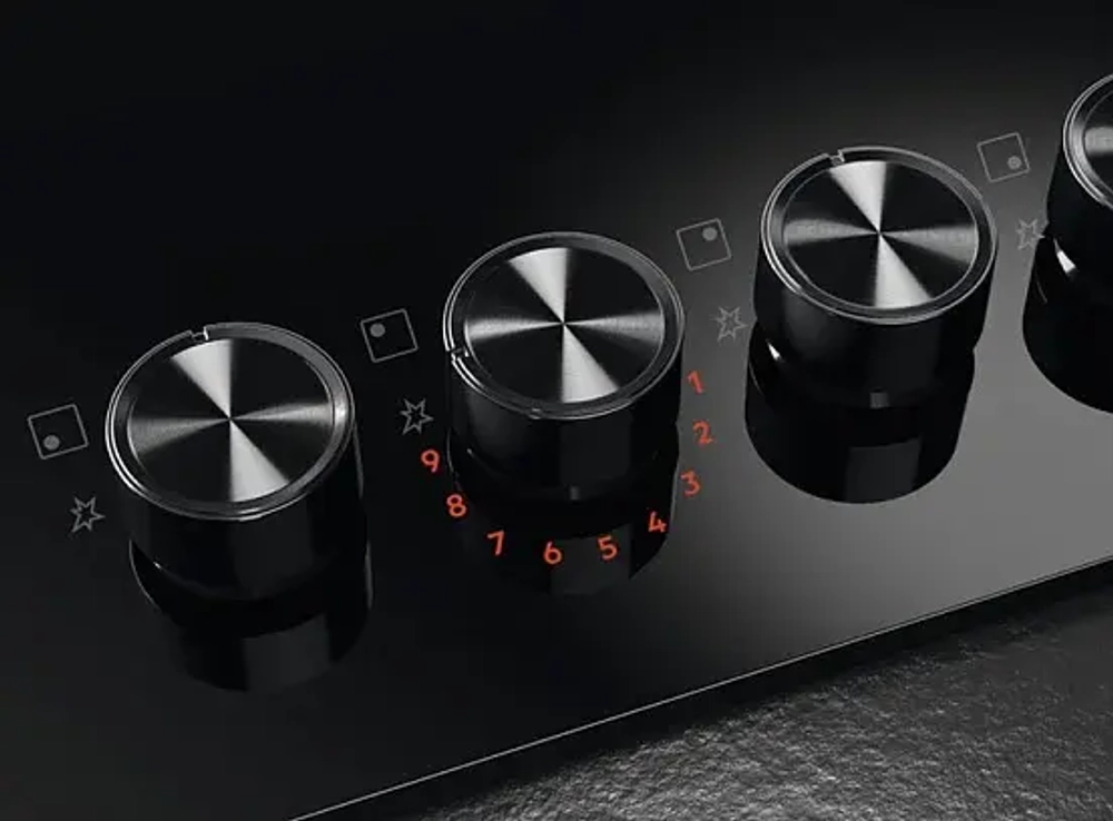 Встраиваемая газовая варочная поверхность AEG HKB75453NB