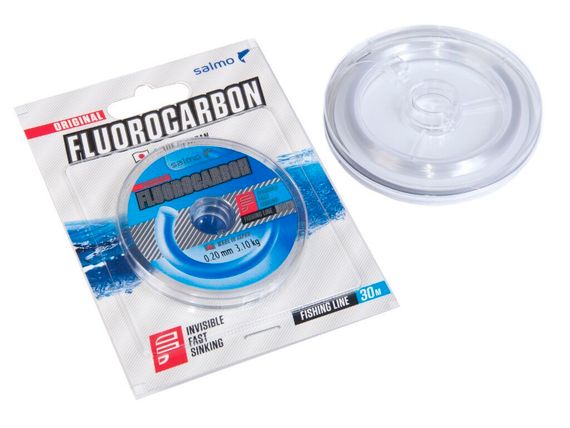 Леска монофильная Salmo FLUOROCARBON 30 м, 0,20 мм