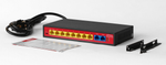 PND-08P-2M LITE 10-портовый неуправляемый PoE коммутатор (95W)