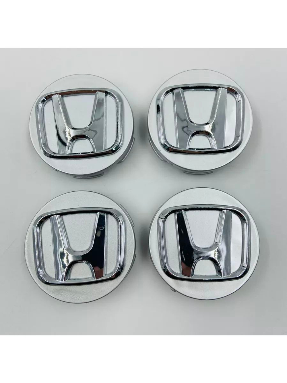 Колпачки заглушки на литые диски с эмблемой Honda 58 мм 4 шт