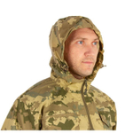 Летний мужской костюм Novatex Пионер +10 (Полиэстер, хлопок) Осколки бежевые