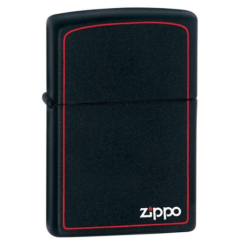 Зажигалка черная матовая Zippo 218ZB с покрытием Black Matte