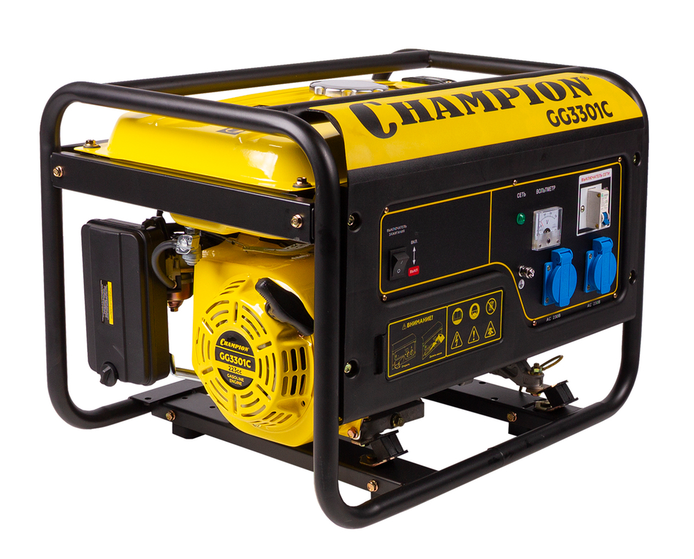 Бензиновый генератор CHAMPION GG3301C