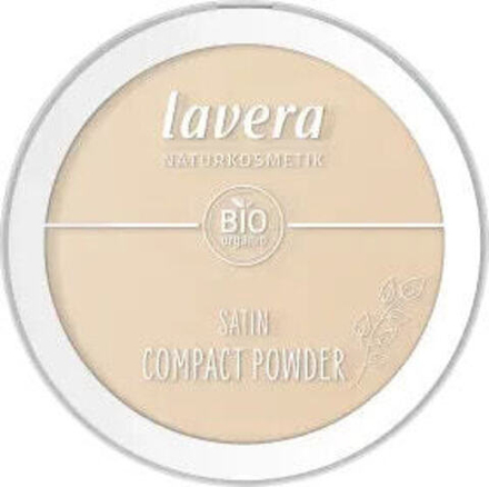 Пудра для лица LAVERA Compact Puder Satin 02 Medium Матирующий Долговременный 9,5 g
