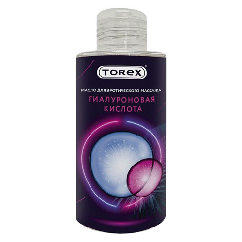 Масло для эротического массажа Гиалуроновая кислота Torex 150мл
