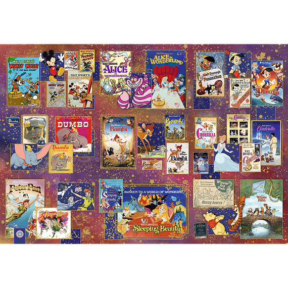 Puzzles - "13500 UFT" - Golden Age of Disney_FSC Mix 70%