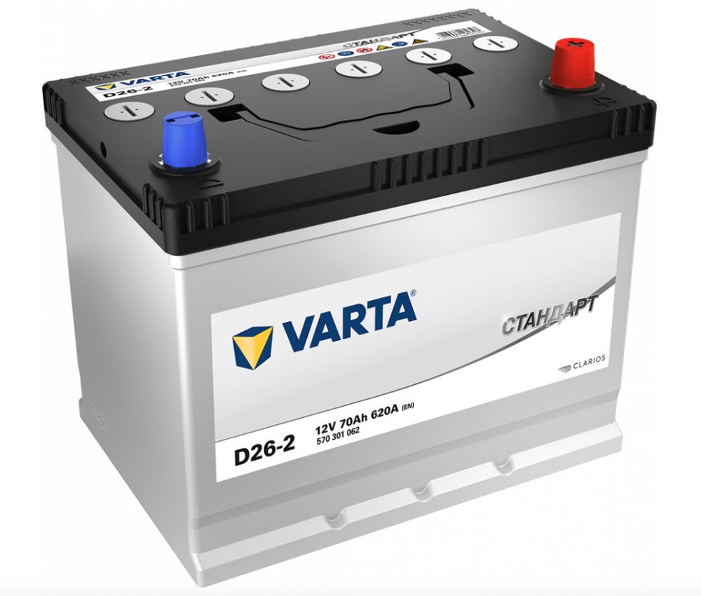 VARTA Стандарт 6CT- 70 ( 570 301 / 570 311 ) аккумулятор